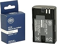 Vista 5 de Kit de agarre de batería para cámara réflex digital Canon EOS 5D Mark IV, incluye repuesto de agarre de batería BG-E20 + 2 baterías BM LP-E6N