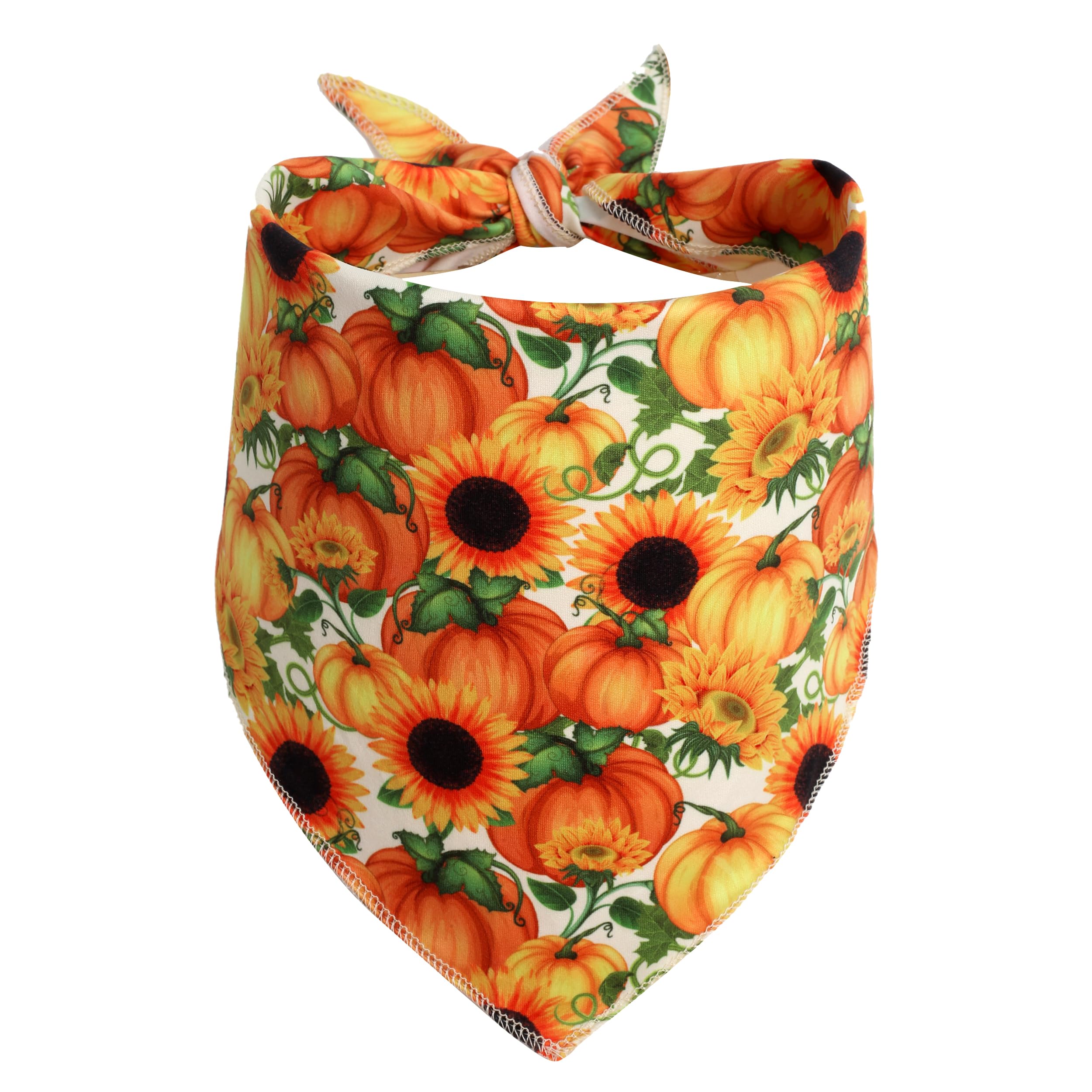 Sunflower Dog Bandana, Floral Bandana for Small Medium Large Dogs
