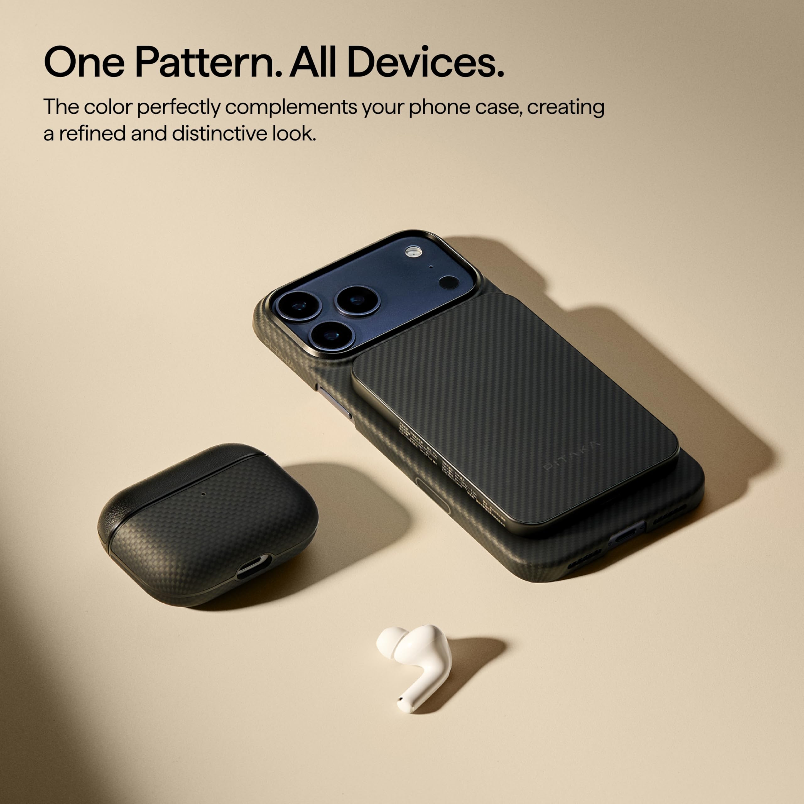 Amazon.com: PITAKA Case for AirPods Pro 3, Slim Protective AirPods