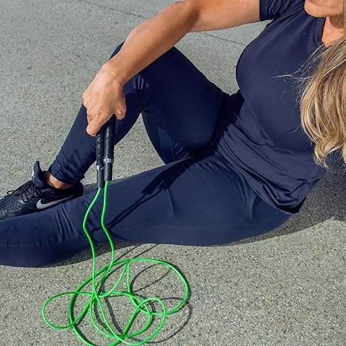 Miniatura 5 de Fit Plus Pro Freestyle PVC Jump Rope for Tricks - Long Handles with Non-Slip Grip Tape - Adult Jump Ropes for Fitness