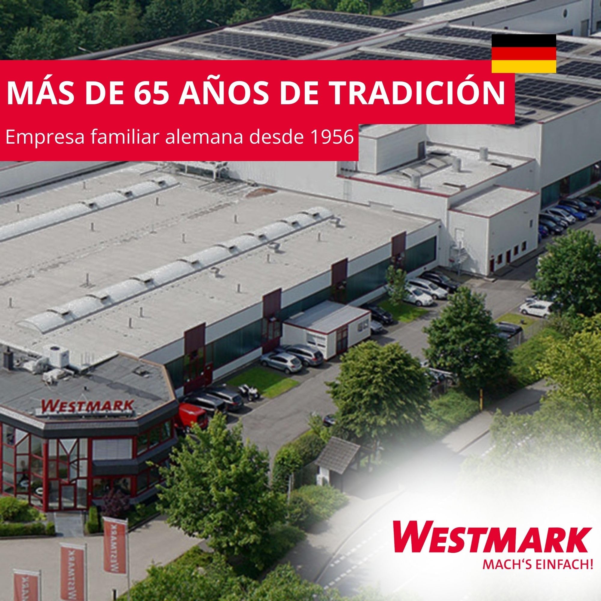 Westmark Deshuesador de Cerezas, Herramienta de Aluminio para Deshuesar Cerezas