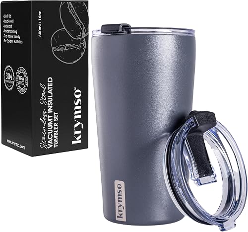 KRYMSO 500ml Travel Coffee Mug