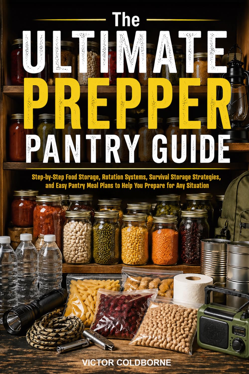 The Ultimate Prepper Pantry Guide: Step-by-Step Food Storage, Rotation Systems, Survival Storage Strategies, and Easy Pantry Meal Plans to Help You Prepare for Any Situation