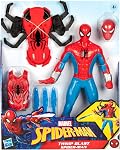 Marvel Spider-Man Thwip Blast Spider-Man Action Figure with Accessories, 11-Inch-Scale (27cm) Super Hero Toys for Kids Ages 4 and Up