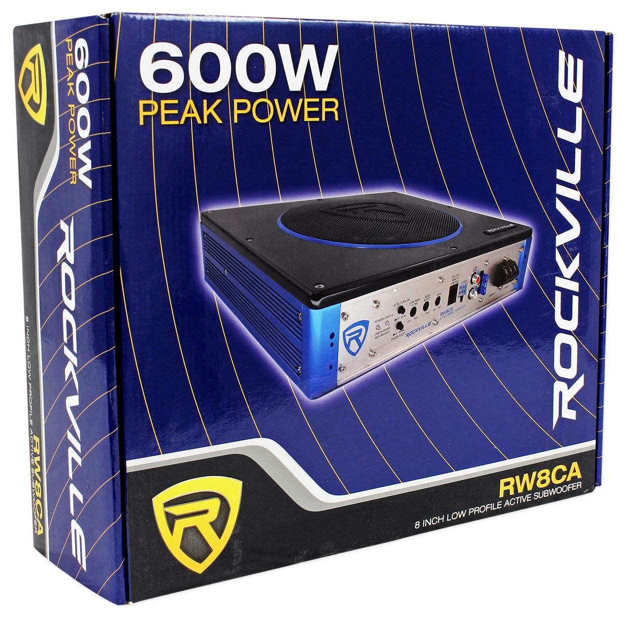 rockville under seat subwoofer