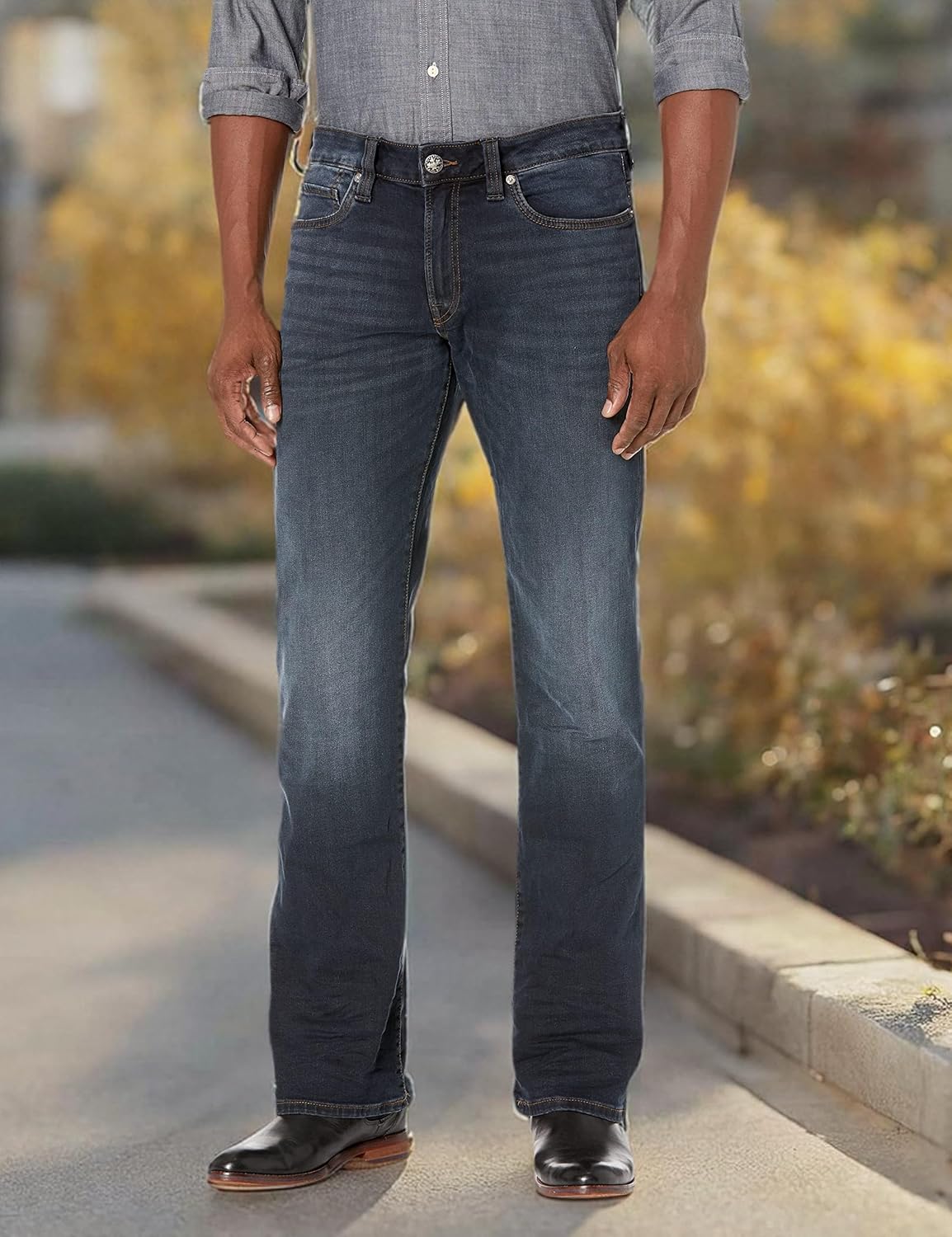 Buffalo David Bitton Men's Slim Boot King Jeans - Image 8