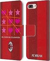 Vista 145 de Head Case Designs Funda de piel con licencia oficial de AC Milan Dream Big Children compatible con Apple iPhone 13 Mini