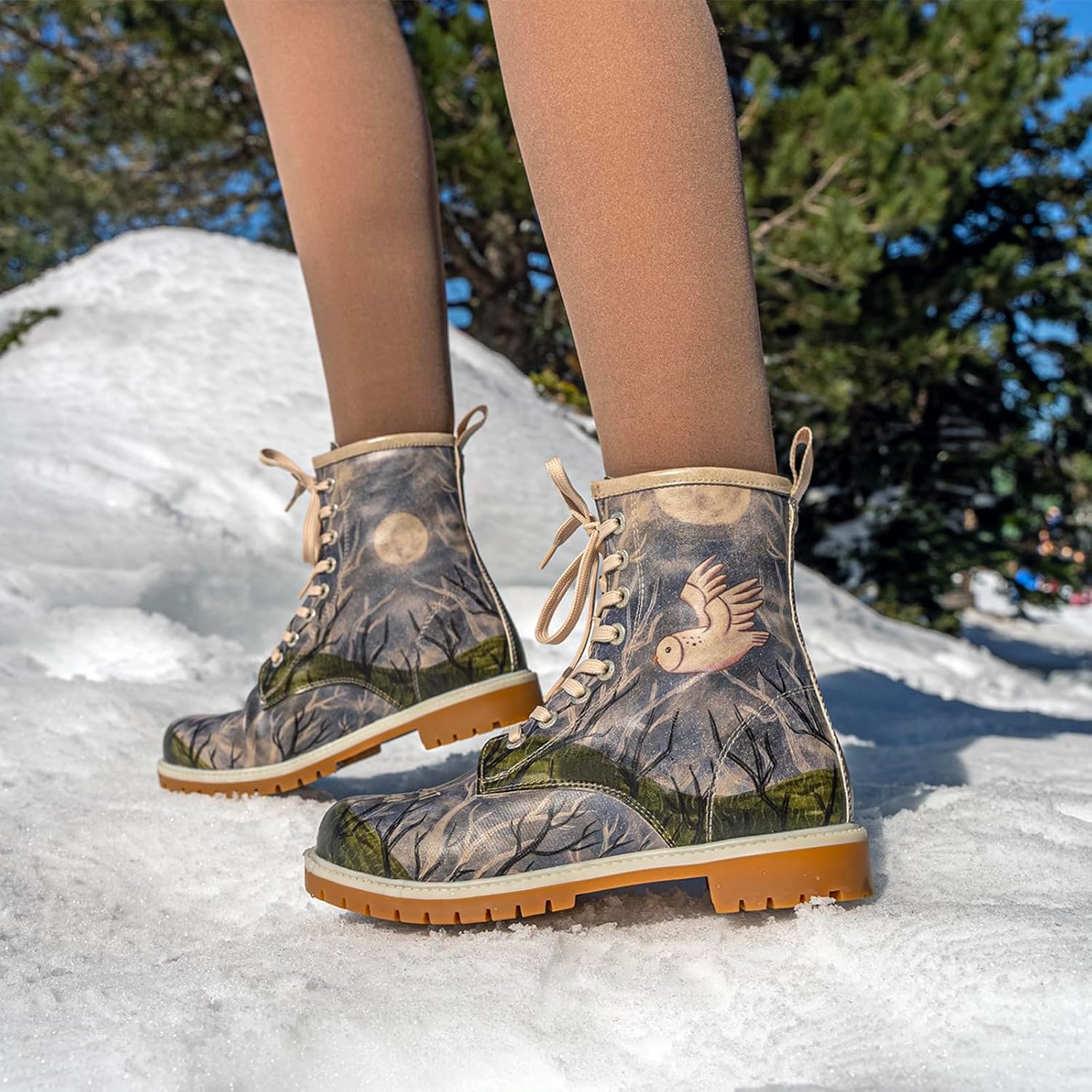 DOGO Long Boots for Women – Vegan Leather and Unique Design Womens Winter Boots, Comfortable and Stylish Womens Boots