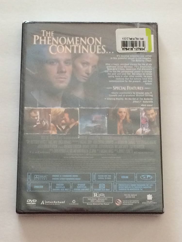 The Butterfly Effect 2枚組DVD The Butterfly Effect 2: Amazon.ca: Movies & TV Shows