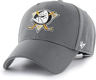 47 NHL Anaheim Ducks MVP Unisex Baseball Cap, Baseball Cap, Hook & Loop Strap, Badge Logo, Colour