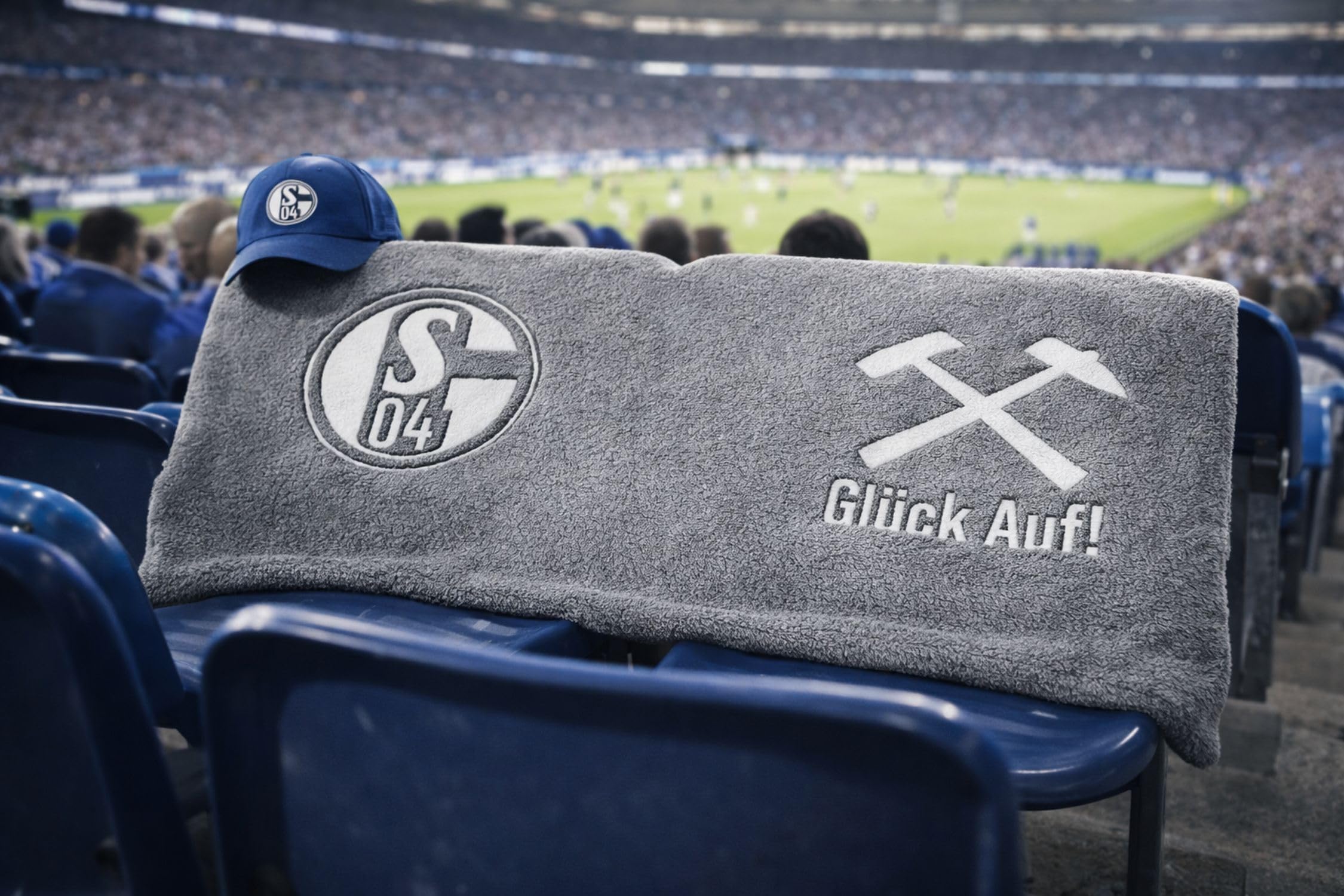 FC Schalke 04 Wohndecke Glow in The Dark