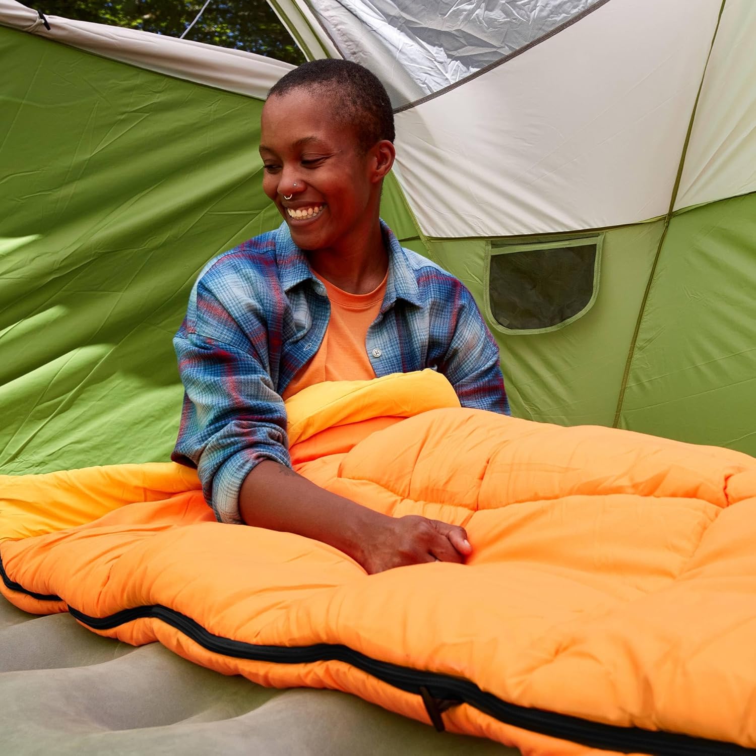 Coleman Arch Bay 15F BT Sleeping Bag Daffodil C1