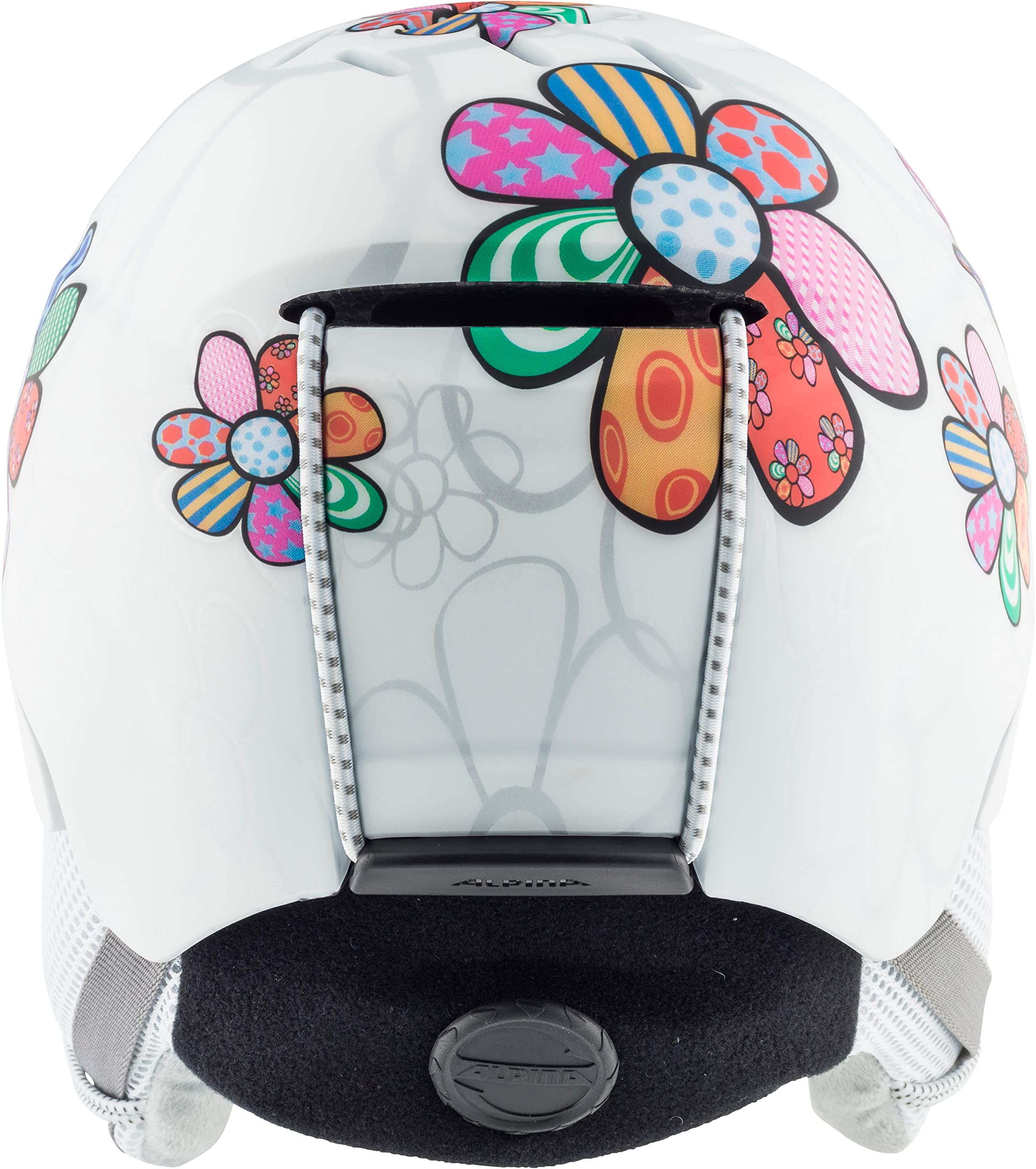 ALPINA Unisexe - Enfants, PIZI Casque de Ski, Patchwork-Flower Matt, 46-51 cm
