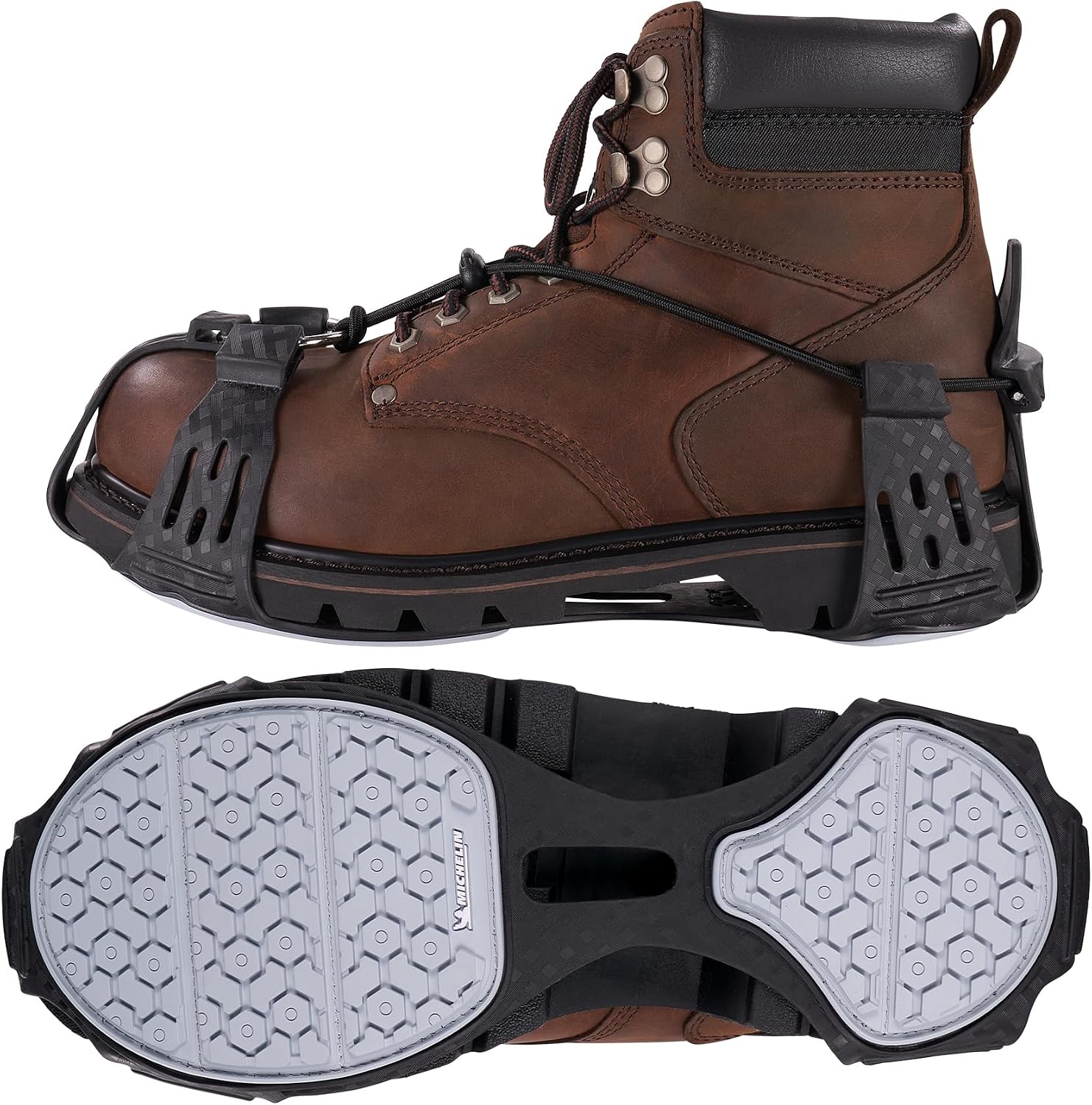 Ergodyne TREX Slip-On Indoor Anti-Slip Shoe Traction, Oil Resistant Anti Slip Soles for Boots