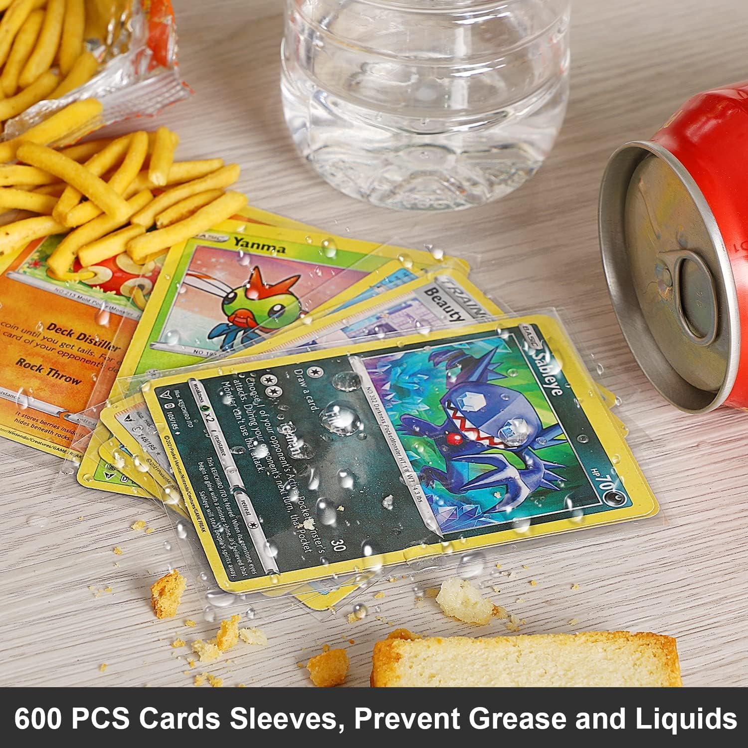 Buy JHkim Trading Card Binder 9 Pockets with 600PCS Card Sleeves