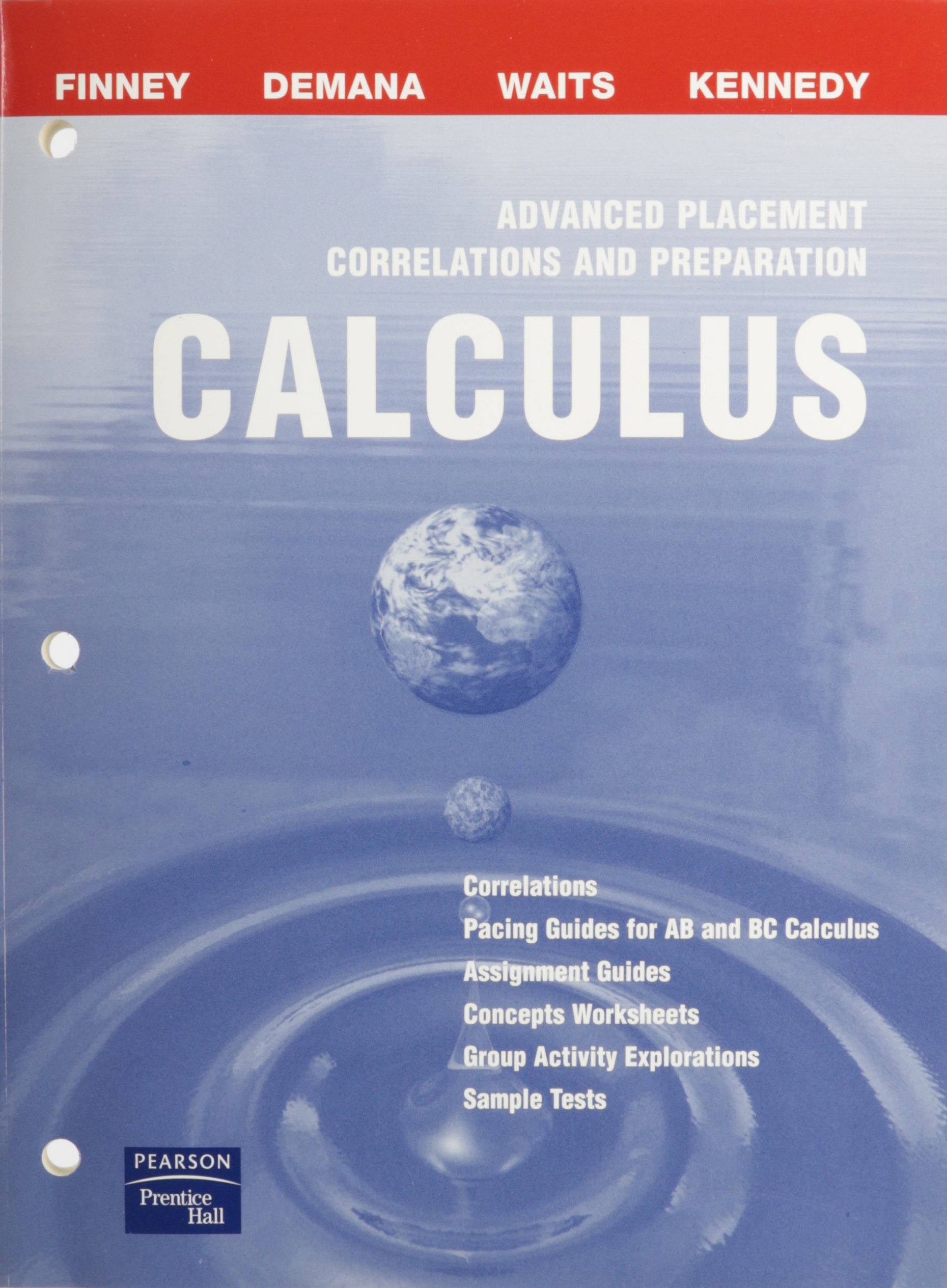 Calculus 2nd Edition Advanced Placement Calculus Correlations and Preparation 2003c