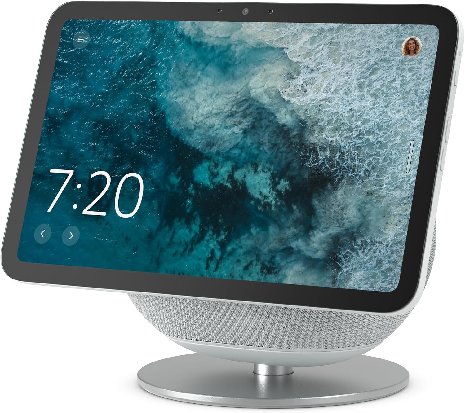 Set Purchase Amazon Echo Show 8 Glacier White + Angle Adjustable Stand Glacier White