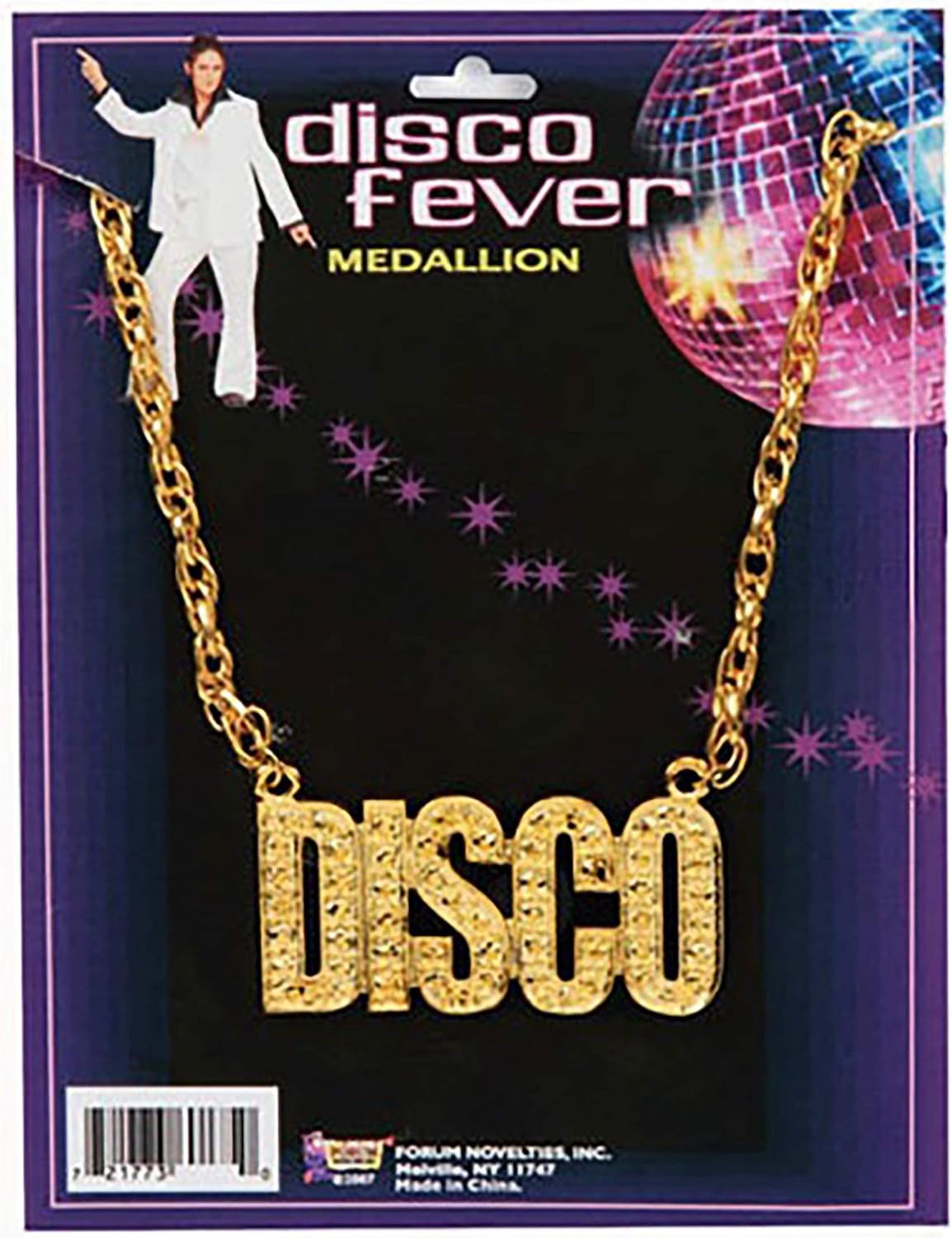 Forum Novelties Unisex Disco Necklace