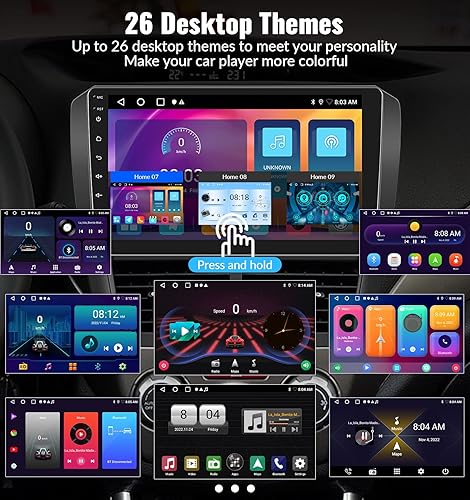Miniatura 3 de Estéreo de coche Android para Subaru Forester Impreza WRX 2008 2009 2010 2011 2012 9 pulgadas pantalla táctil Radio coche con Apple CarPlay Android