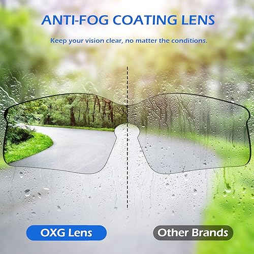 Miniatura 3 de Paquete de 12 gafas de seguridad antivaho para hombres, ANSI Z87.1, resistentes a los impactos, protección ocular para el trabajo