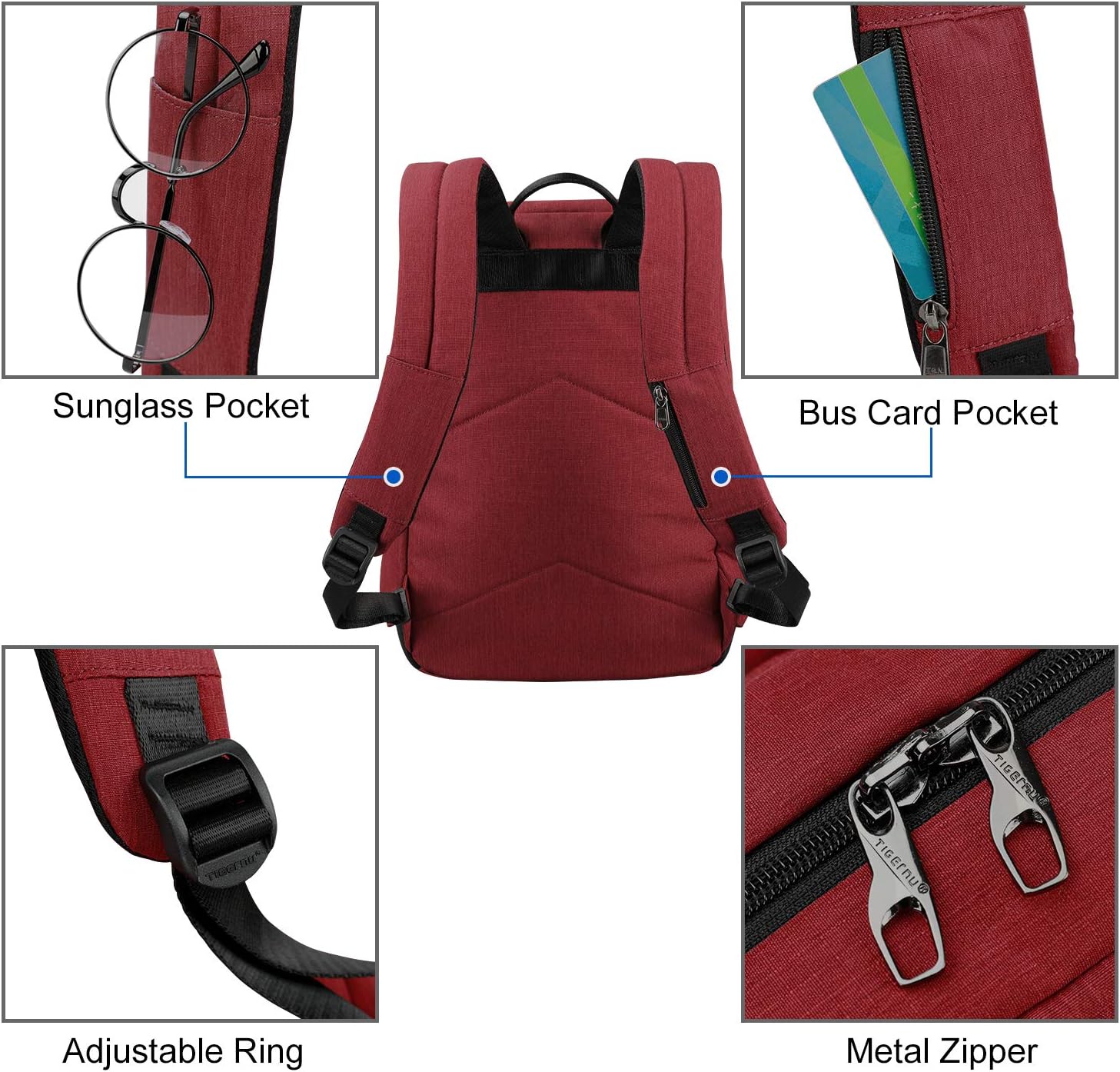 Tigernu Backpack Charging Resistant Computer Image