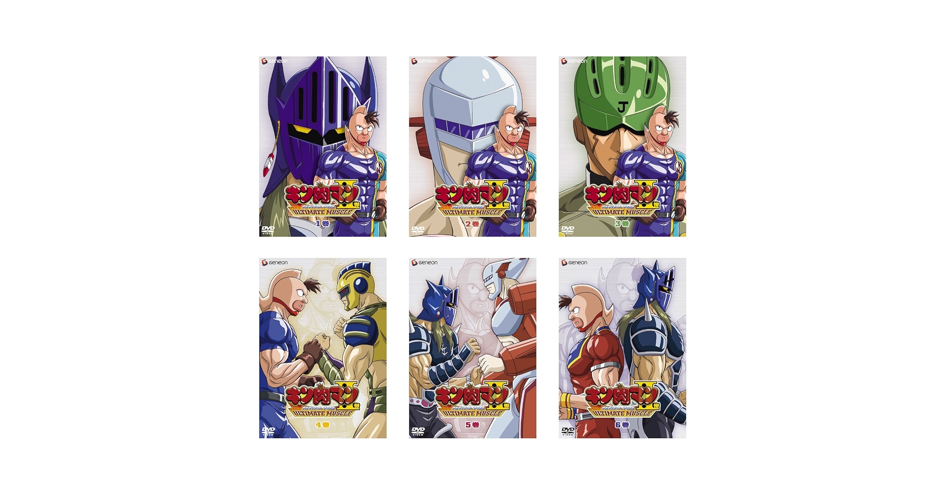 キン肉マン2世 ULTIMATE MUSCLE DVD 全6巻 Amazon.co.jp: キン肉マン 2世 ULTIMATE MUSCLE [レンタル落ち