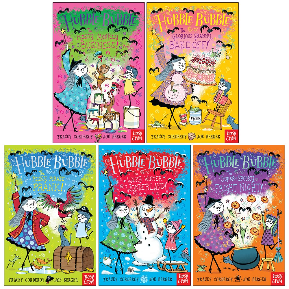Hubble Bubble Series Tracey Corderoy Collection 6 Books Set with Gift Journal