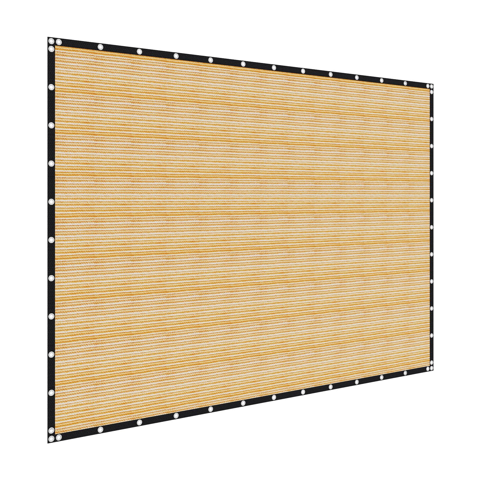 VEVOR Vela Ombreggiante con Protezione Solare, 366 x 610 cm, per Pergolato con Occhielli in Acciaio Inox, Telo Ombreggiante con Materiale HDPE, per Esterno Patio Giardino Cortile, Beige