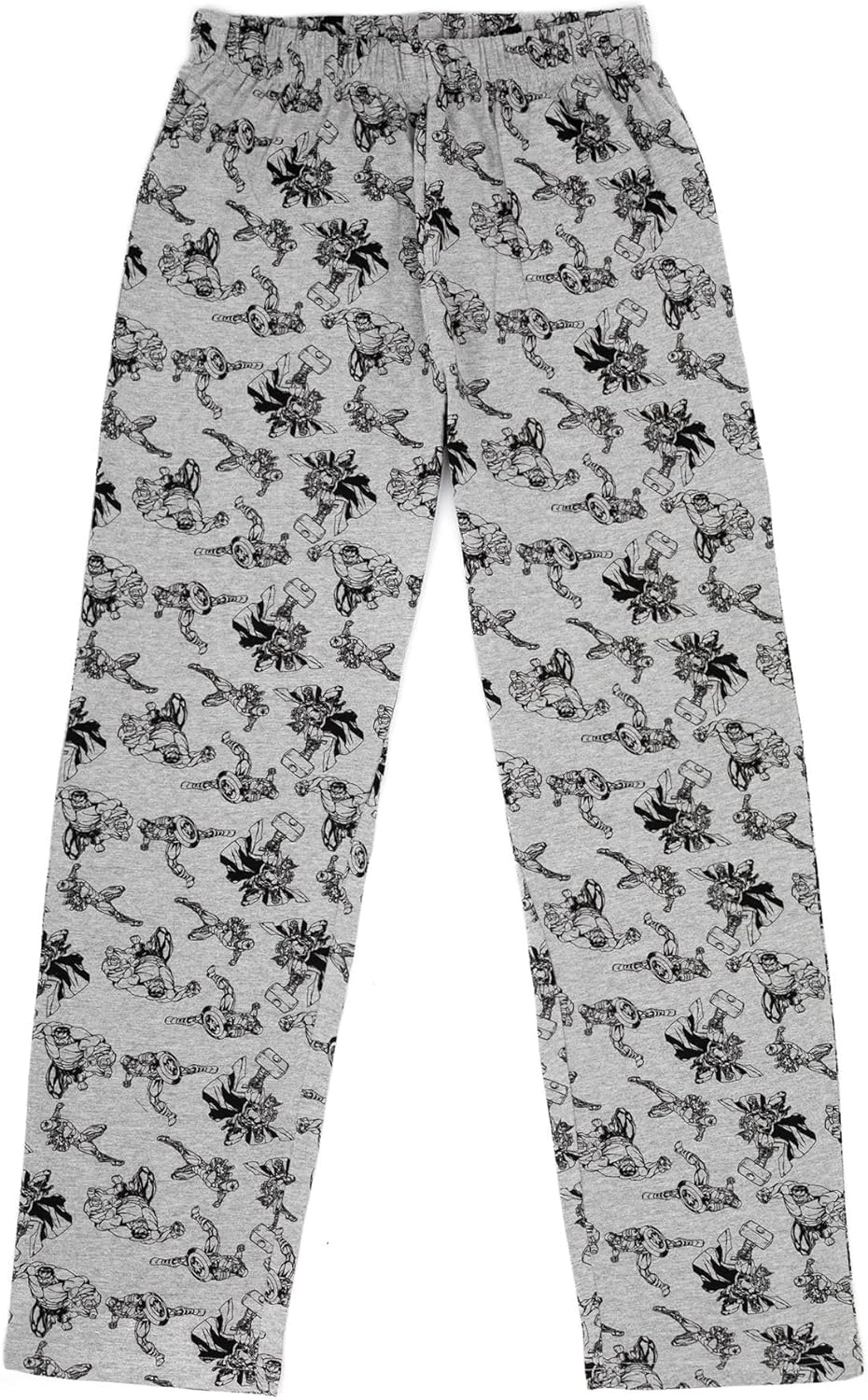 Marvel The Avengers Mens Pajamas Logo Lounge Pants & T-Shirt Set - Image 6