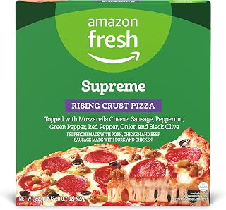 Amazon Fresh, Supreme Rising Crust Pizza, 32.7 Oz