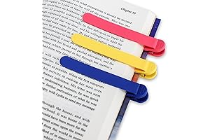 3Pcs Automatically Stay in Place Bookmark