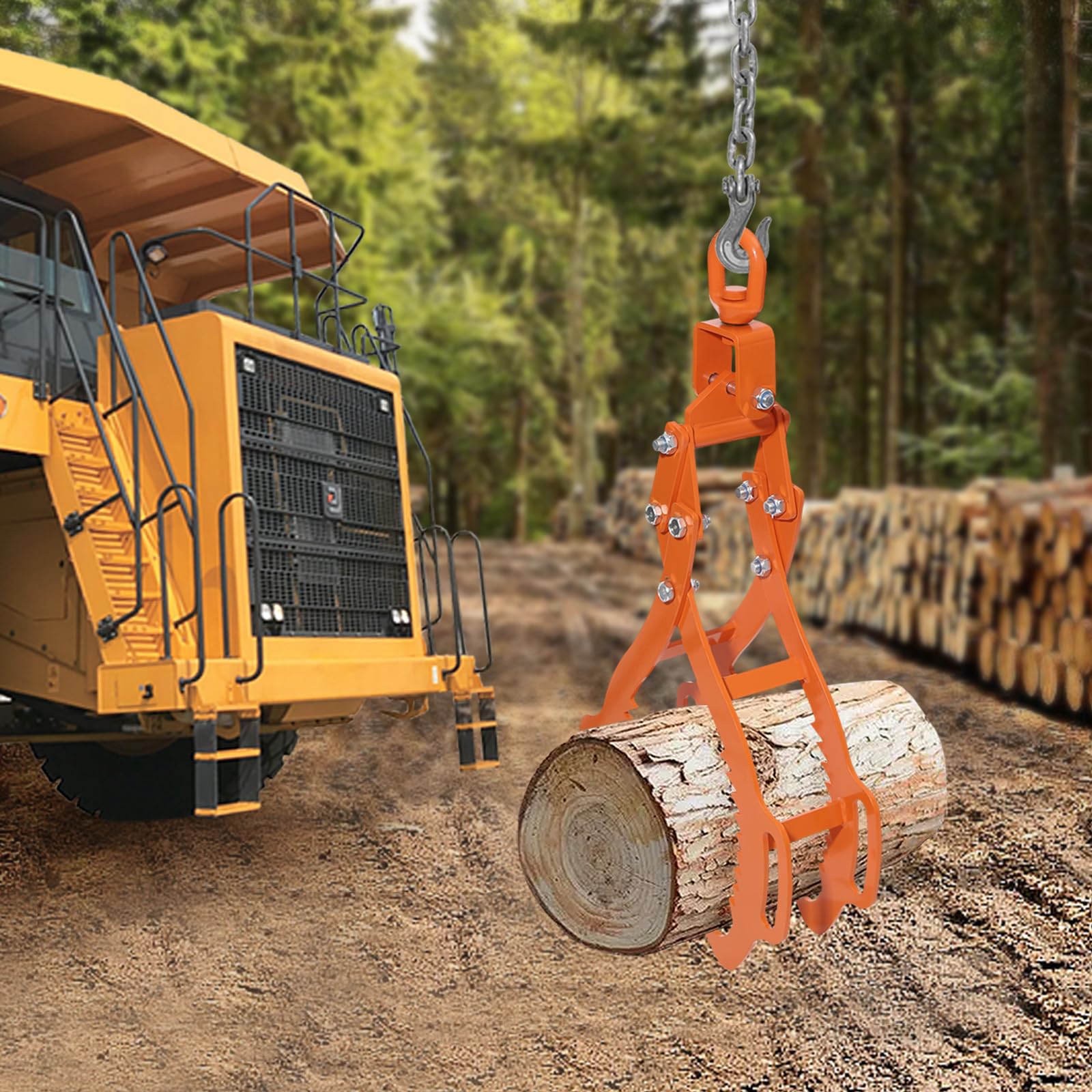 Pince Forestière Pour Troncs D'arbres Jusqu'à 630 Mm, Force De Traction - 9