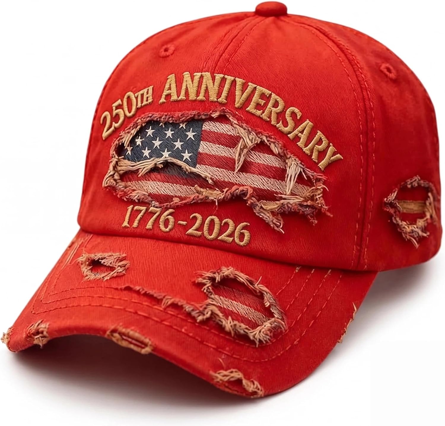250th Anniversary USA Hat Eagle 250 Year American Anniversary Baseball Cap Adjustable Patriotic Hats