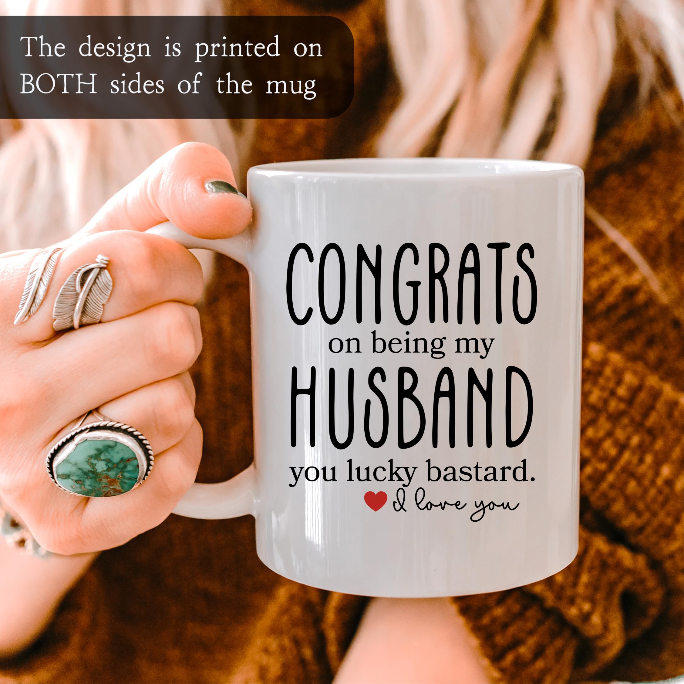 Tazza Divertente Per Il Marito, Regali Di Natale Per San Valentino Per Il  Marito - Regali Di Compleanno Per Il Marito E Regali Romantici Per Il  Marito ..., image size:2255x2255