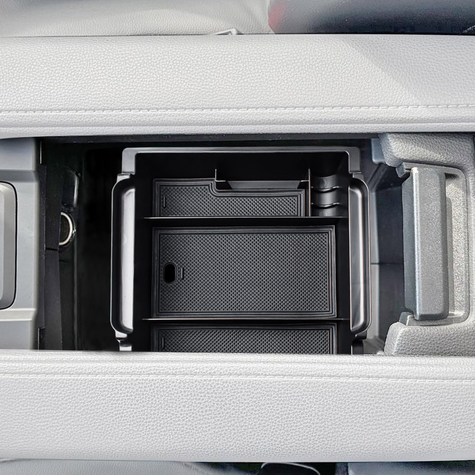 EDBETOS Grand Highlander Center Console Organizer Compatible with 2024 2025 2026 Toyota Grand Highlander Accessories, Armrest Secondary Storage Box