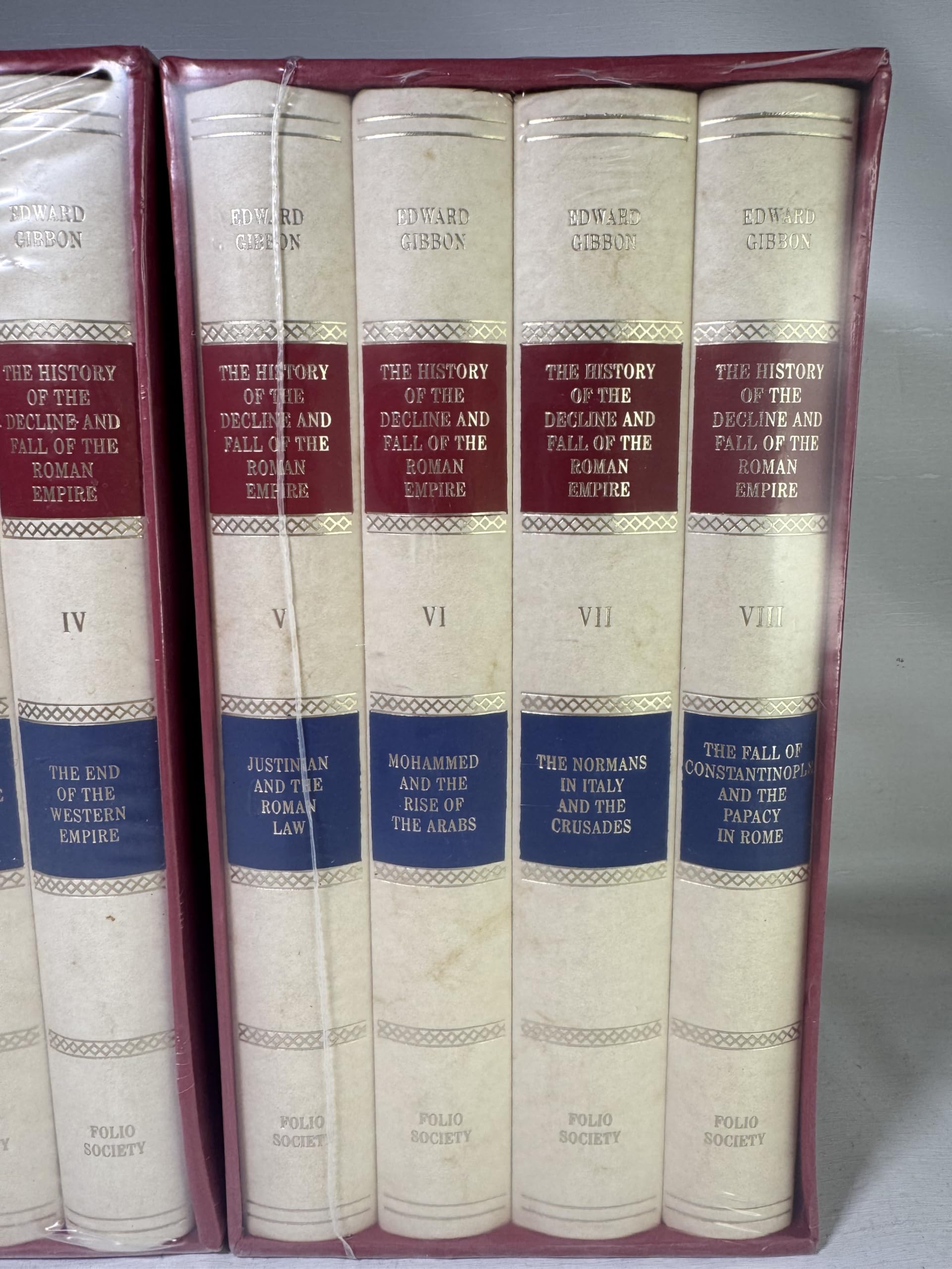 The History of the Decline and Fall of the Roman Empire (8 Volumes Set) [Hardcover] Gibbon, Edward - PT07