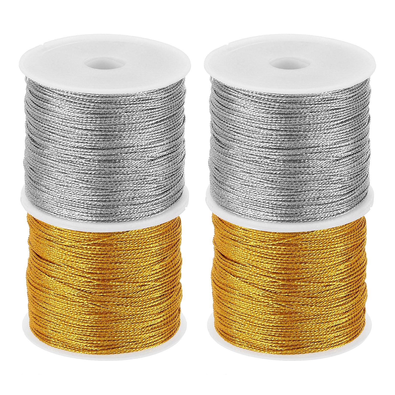 PATIKIL Total 152yard Metallic Cord Set