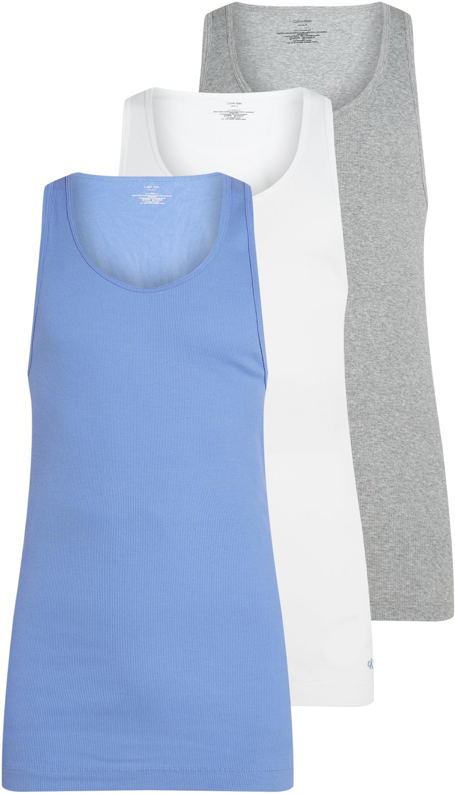 Calvin Klein Herren 3er Pack Tank Tops aus Baumwolle