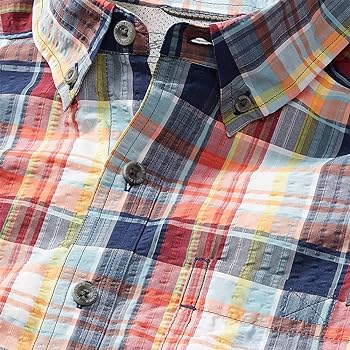 Eddie Bauer Chemise Baja imprimée pour Homme, Admblu, Taille S