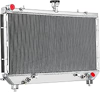 Vista 3 de Camaro - Radiador CU13142 compatible con Chevy Camaro SS Coupe/Convertible 2010 2011, transmisión automática V8 de 6.2 litros, radiador de aluminio