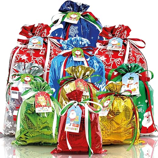 38Pcs Christmas Gift Bags