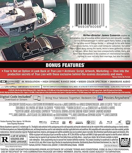 Miniatura 2 de True Lies 4K UHD