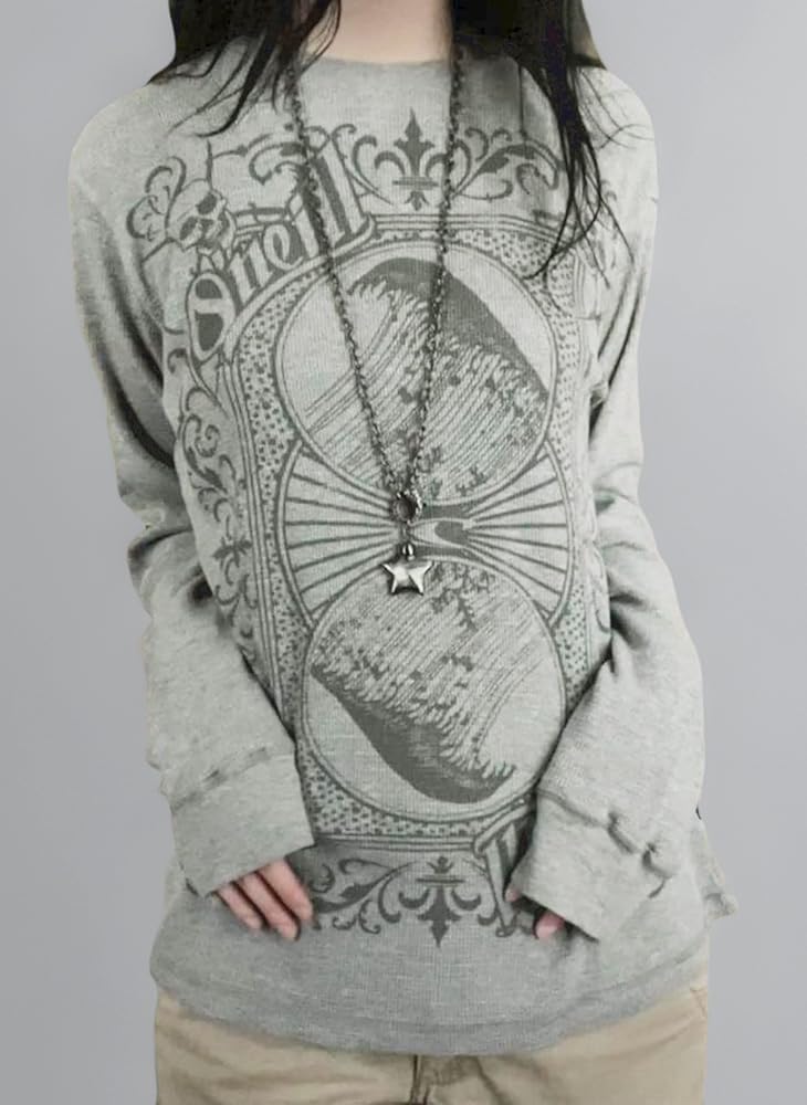 Camiseta De Manga Larga Cipo & Baxx Para Mujer - Hombros Descubiertos, Estampado Calavera Con Piedras Brillantes, Diseño Asimétrico