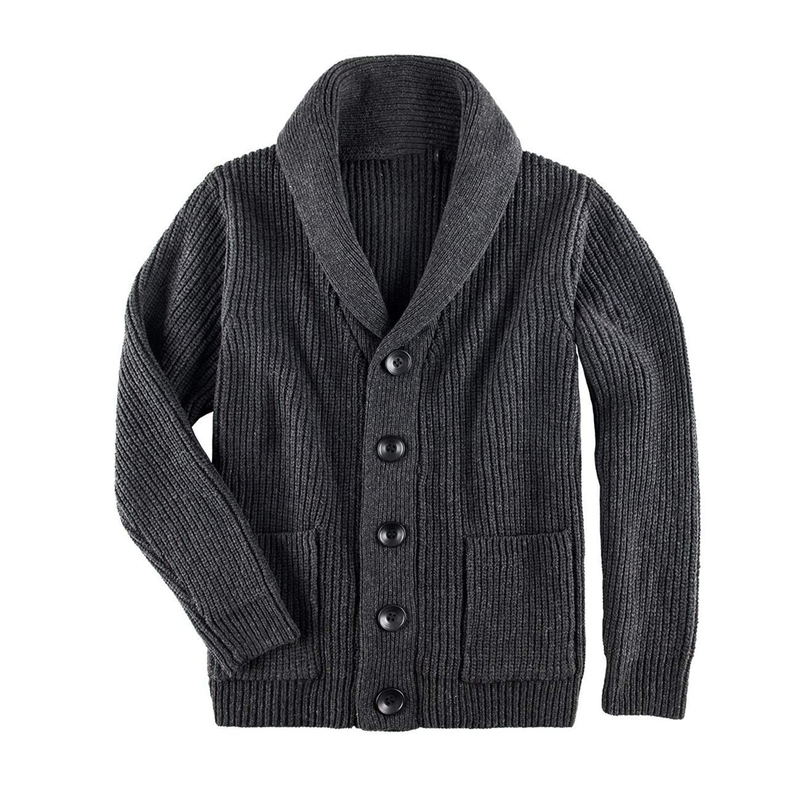 30s CADET ショールカラー ローゲージ ウールニット カーディガン