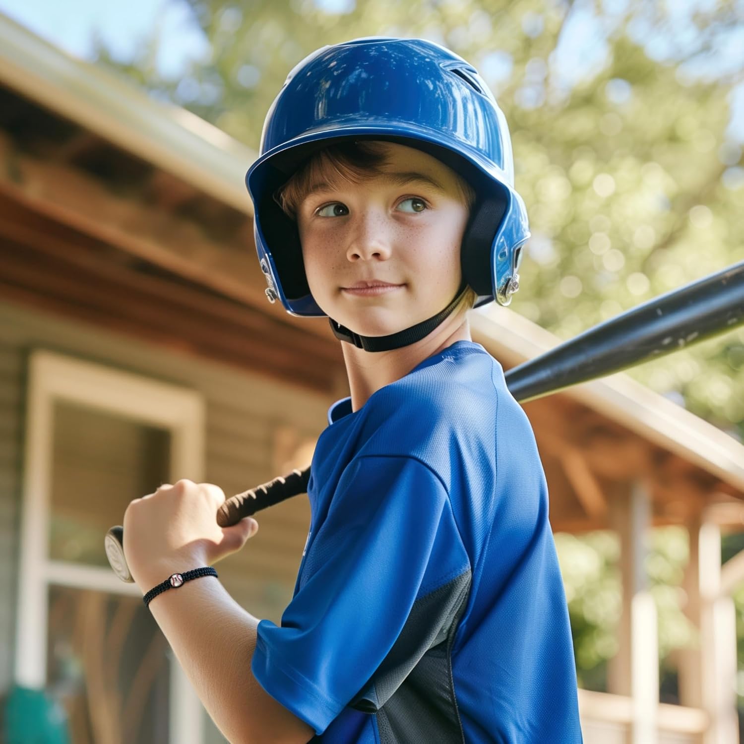 FYUKISS Baseball Football Soccer Gifts, Adjustable Braided Baseball Bracelets for Teen Ideas with Message Gift Card - Image 2