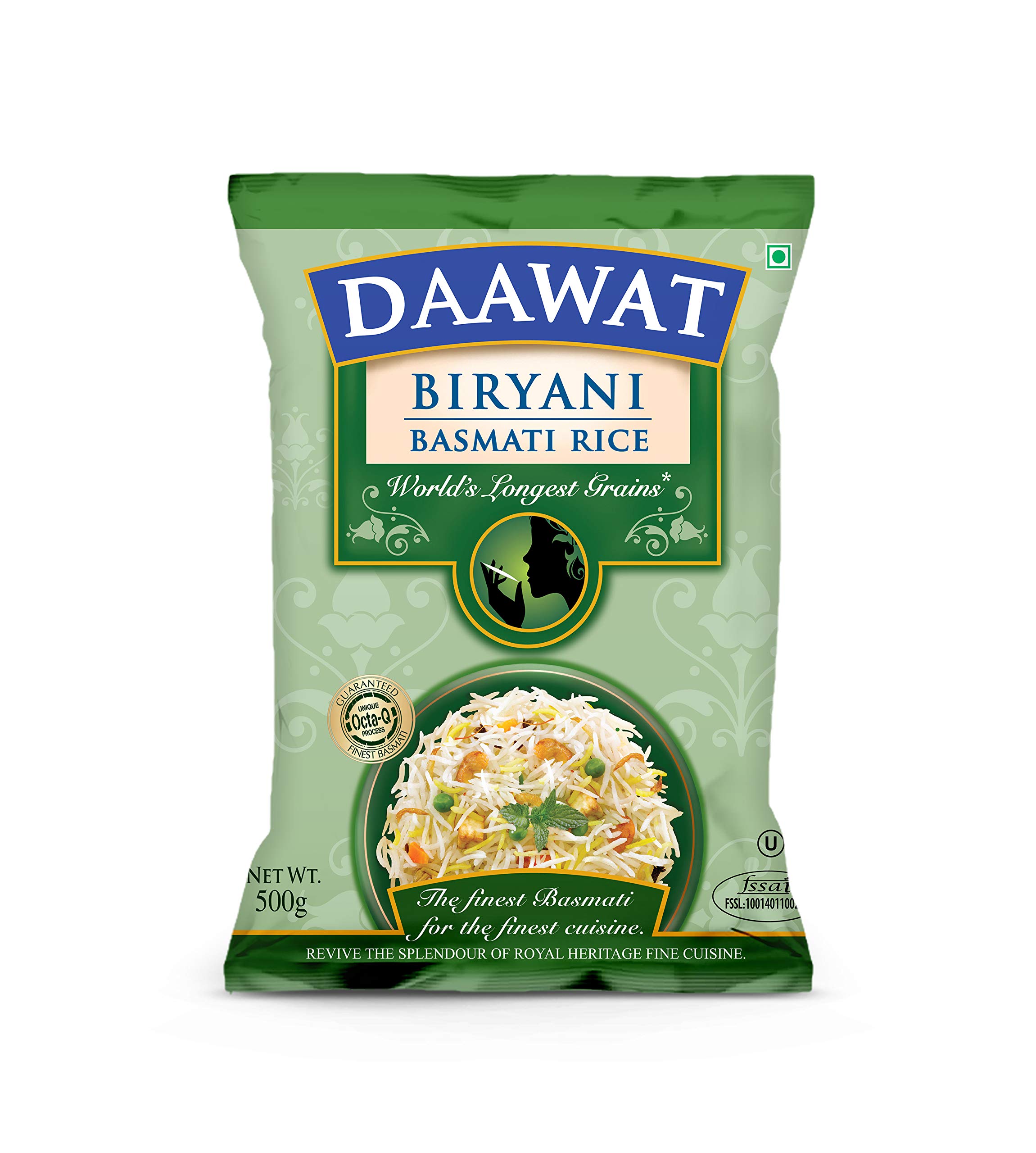 Buy DAAWATBiryani, World's Longest Grain, Aged Basmati Rice, 500 Grams