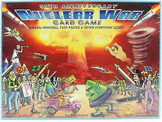 Flying Buffalo Nuclear War Card Game, 50th Anniversary Edition, Science Fiction
