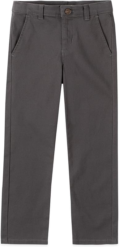 Chaps Boys' School Uniform Chino Twill 