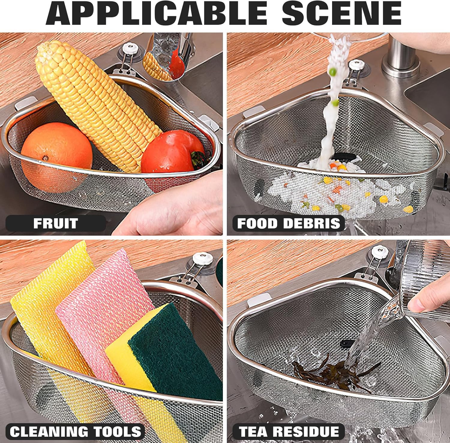 Sink Basket Strainer - Organize Your Kitchen Sink -2 Sink Basket Strainer - Organize Your Kitchen Sink -2