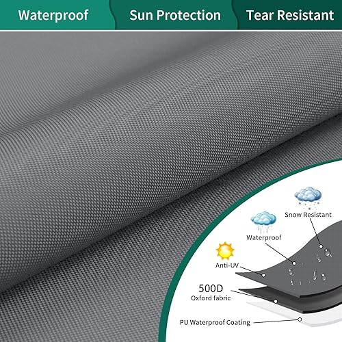 Miniatura 3 de AKEfit Outdoor Swivel Lounge Chair Cover 2 PackWaterproof Heavy Duty Outdoor Chair Covers,Patio Chair Covers Fit For Outdoor FurnitureMost Lawn